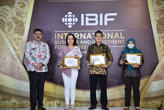 Anugerah Usaha Terbaik pada IBIF 2022 Kabupaten Kebumen